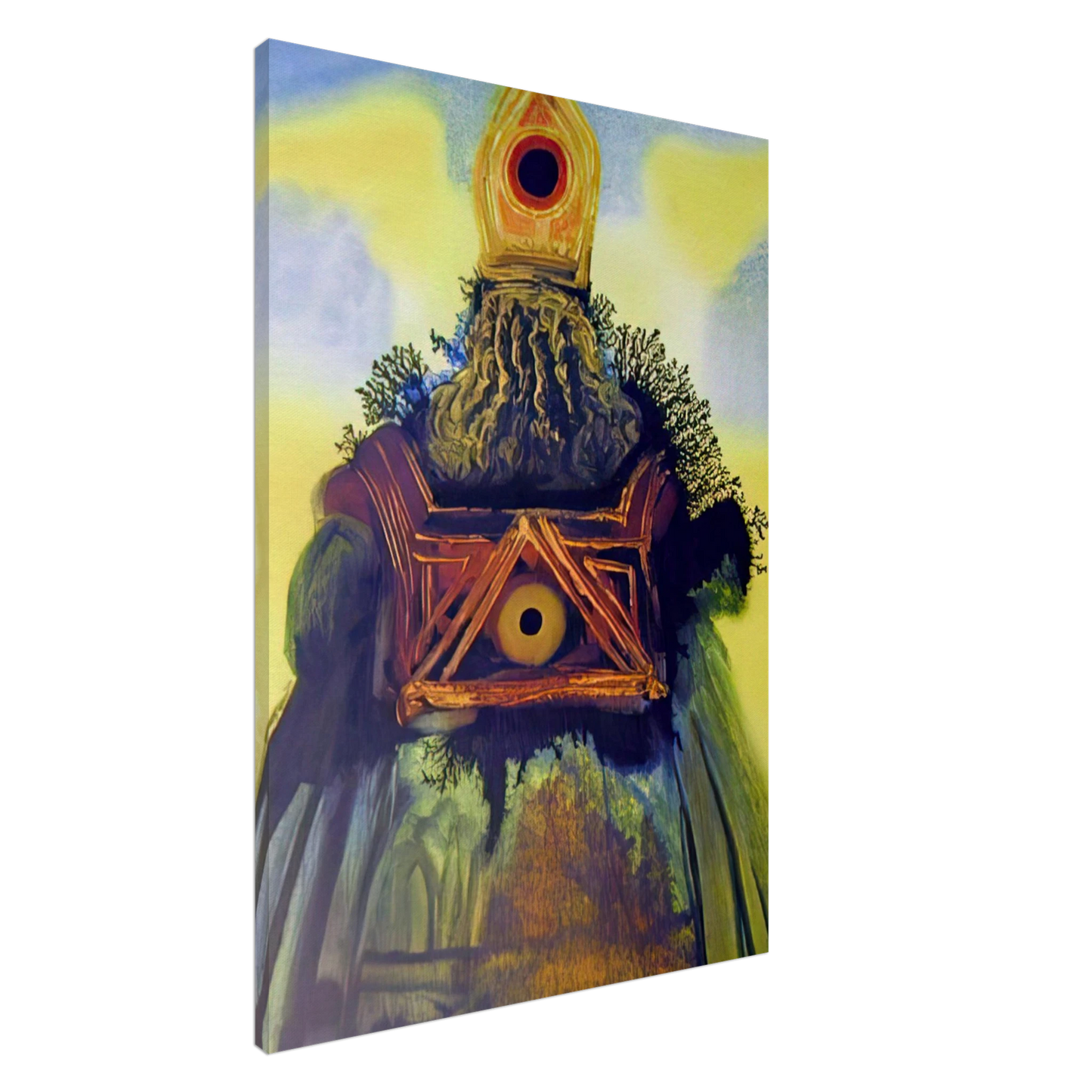 Salvador Dali - ARCA FOEDERIS 1967 Canvas - 20x30 cm / 8x12 inches-canvas