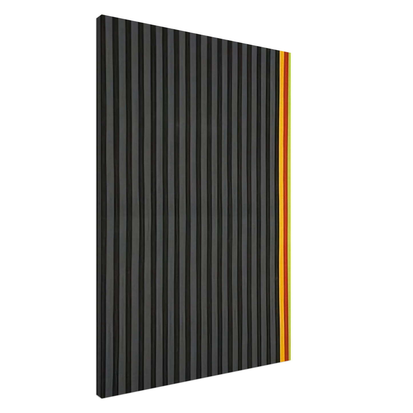 Gene Davis - Licorice Stick - 1961 Canvas - 20x30 cm / 8x12 inches-canvas