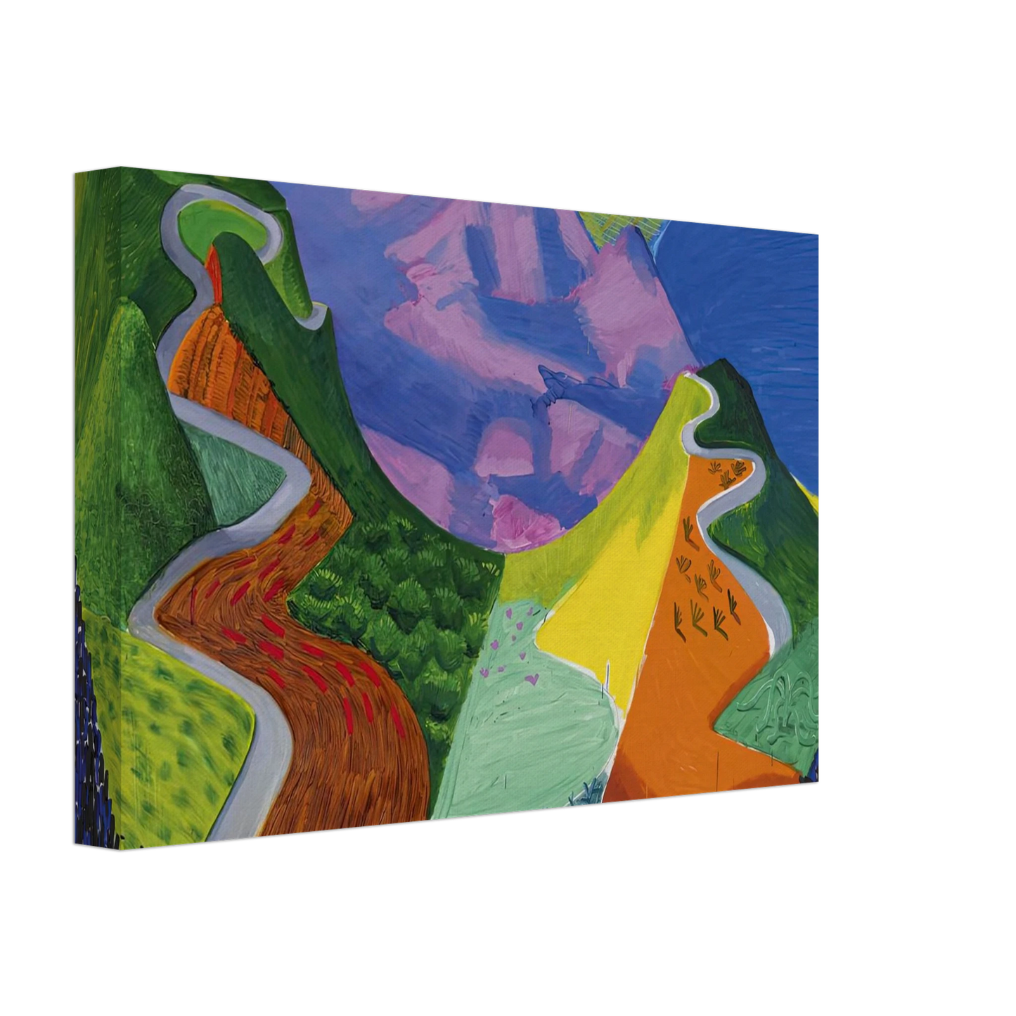 David Hockney - David Hockney Canvas - 70x100 cm / 28x40 inches-canvas