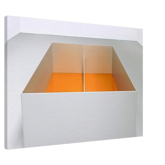 Donald Judd - Untitled Menziken - 1989 Canvas - 20x30 cm / 8x12 inches-canvas