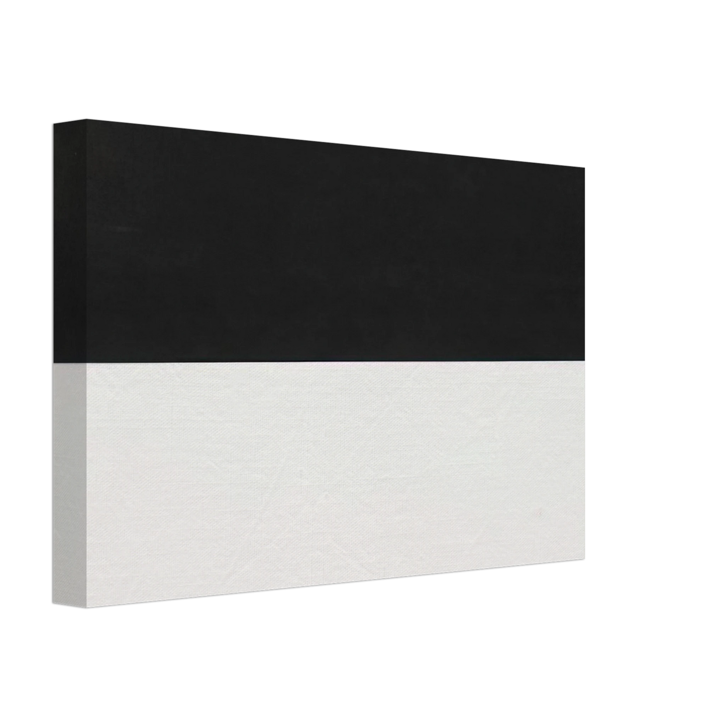 Ellsworth Kelly - Black and White from the series Line Form Color Canvas - 70x100 cm / 28x40 inches-canvas