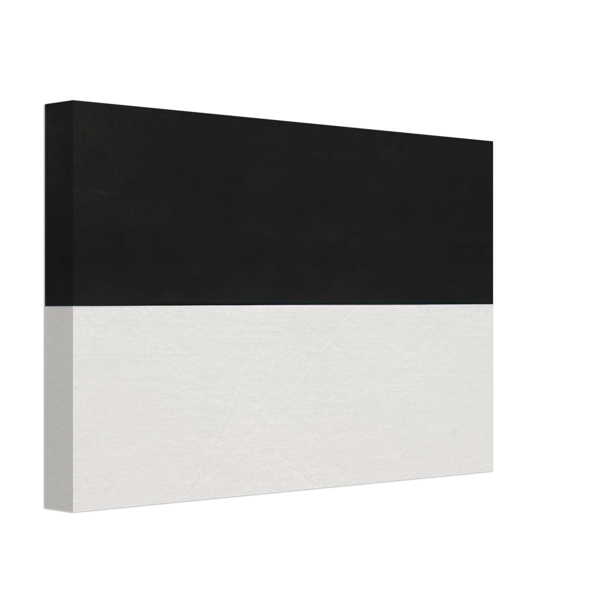 Ellsworth Kelly - Black and White from the series Line Form Color Canvas - 70x100 cm / 28x40 inches-canvas