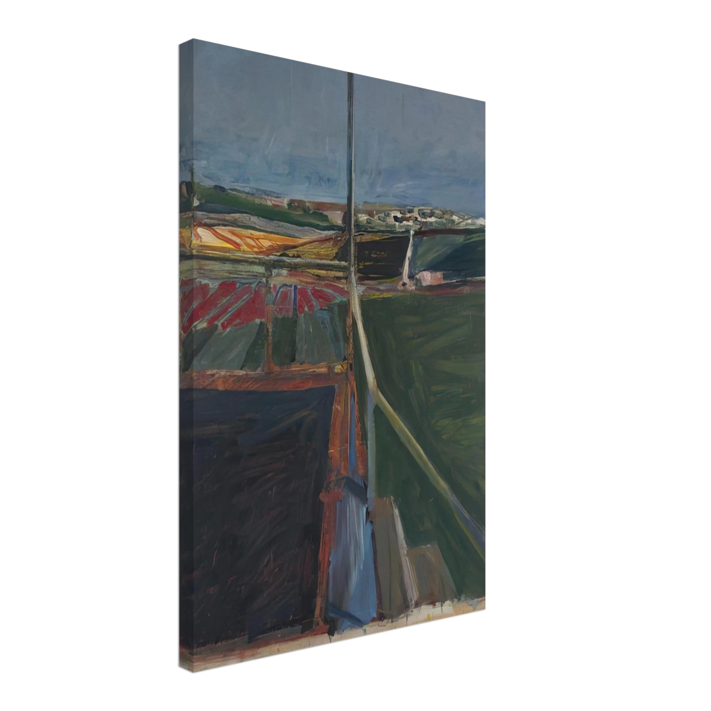 Richard Diebenkorn - View from the Porch Canvas - 40x60 cm / 16x24 inches-canvas