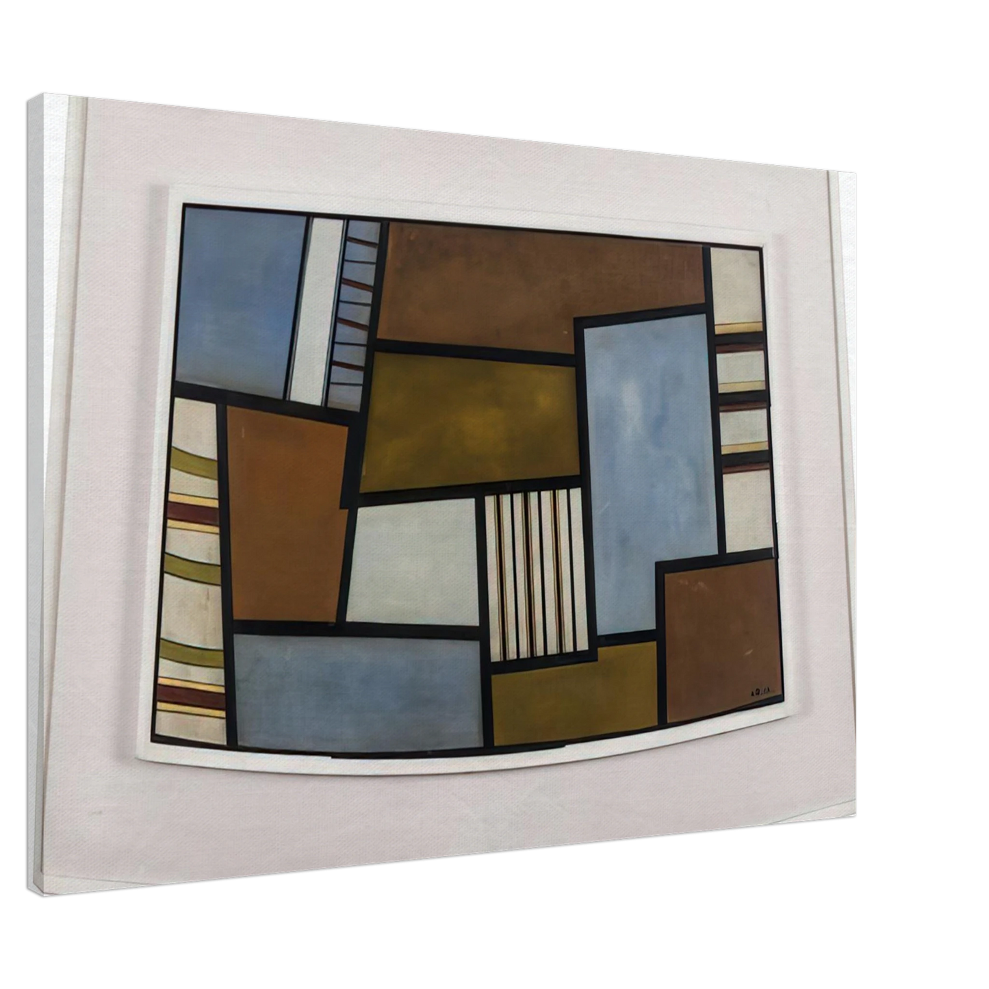 Carmelo Arden Quin - Mad II - 1945 Canvas - 20x30 cm / 8x12 inches-canvas