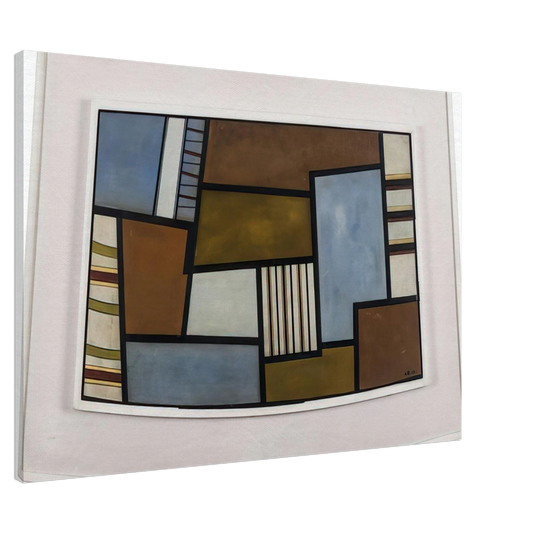 Carmelo Arden Quin - Mad II - 1945 Canvas - 20x30 cm / 8x12 inches-canvas