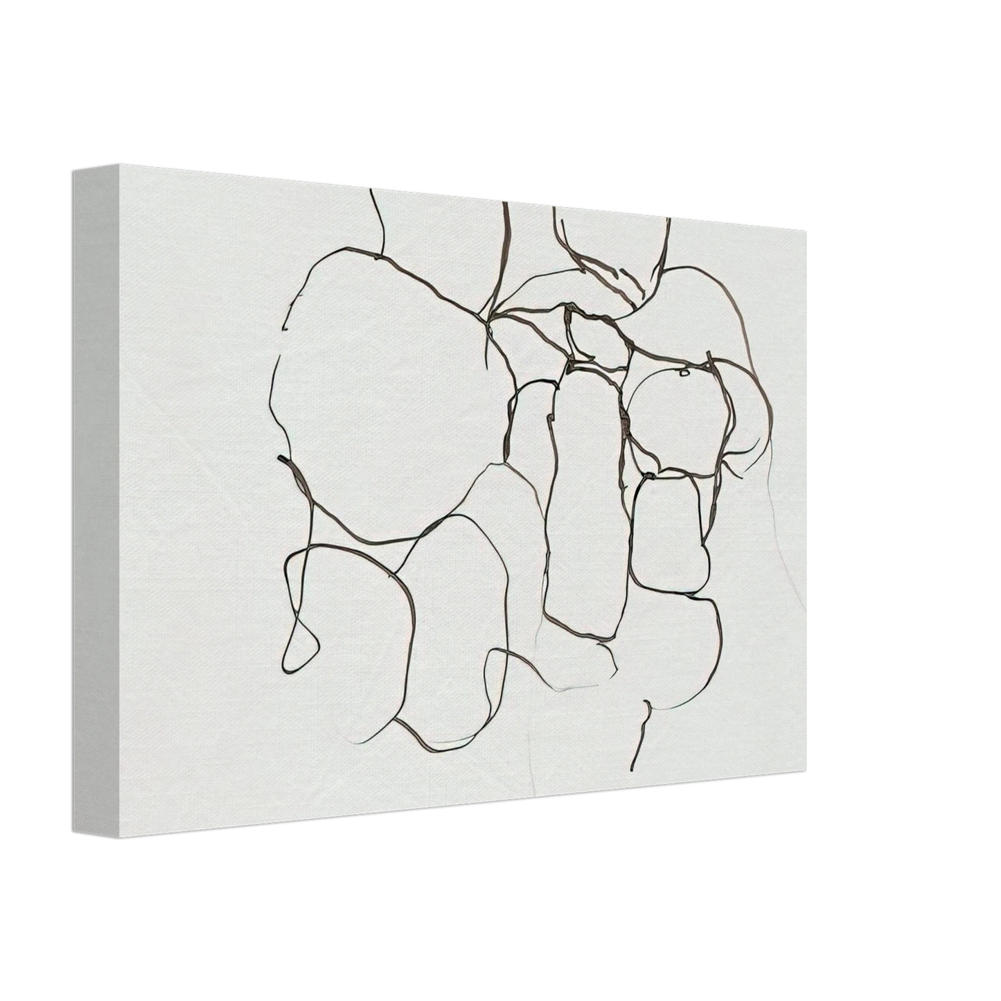 Philip Guston - UNTITLED 5 Canvas - 40x60 cm / 16x24 inches-canvas