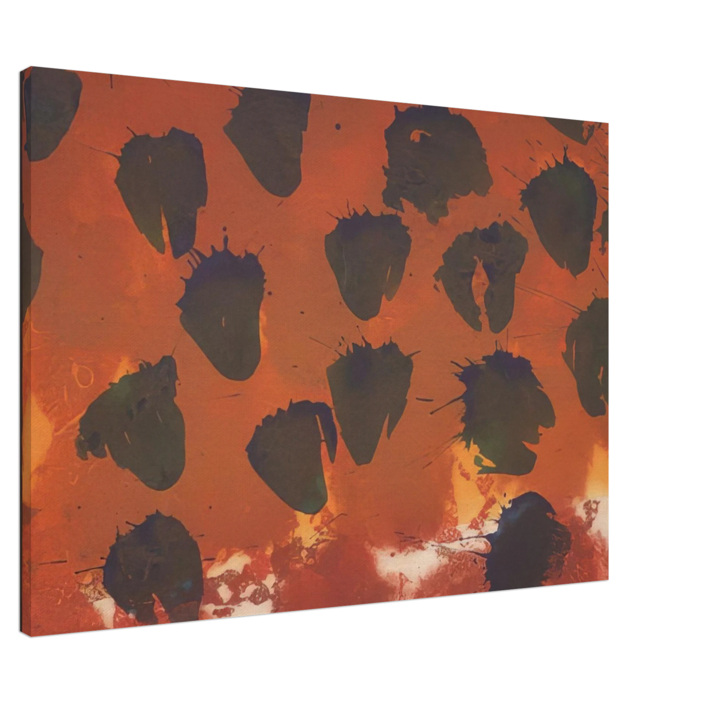 Howard Hodgkin - Venice, Afternoon - 1995 Canvas - 20x30 cm / 8x12 inches-canvas