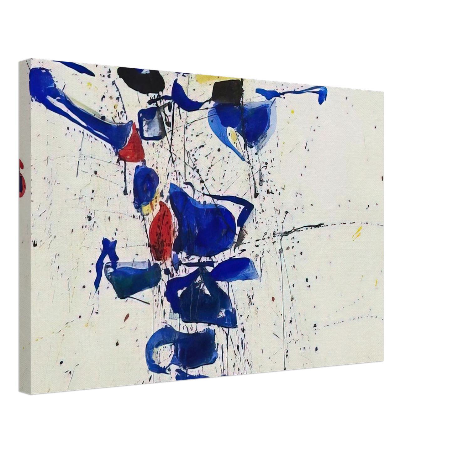 Sam Francis - Untitled  SF59-531  Canvas - 70x100 cm / 28x40 inches-canvas