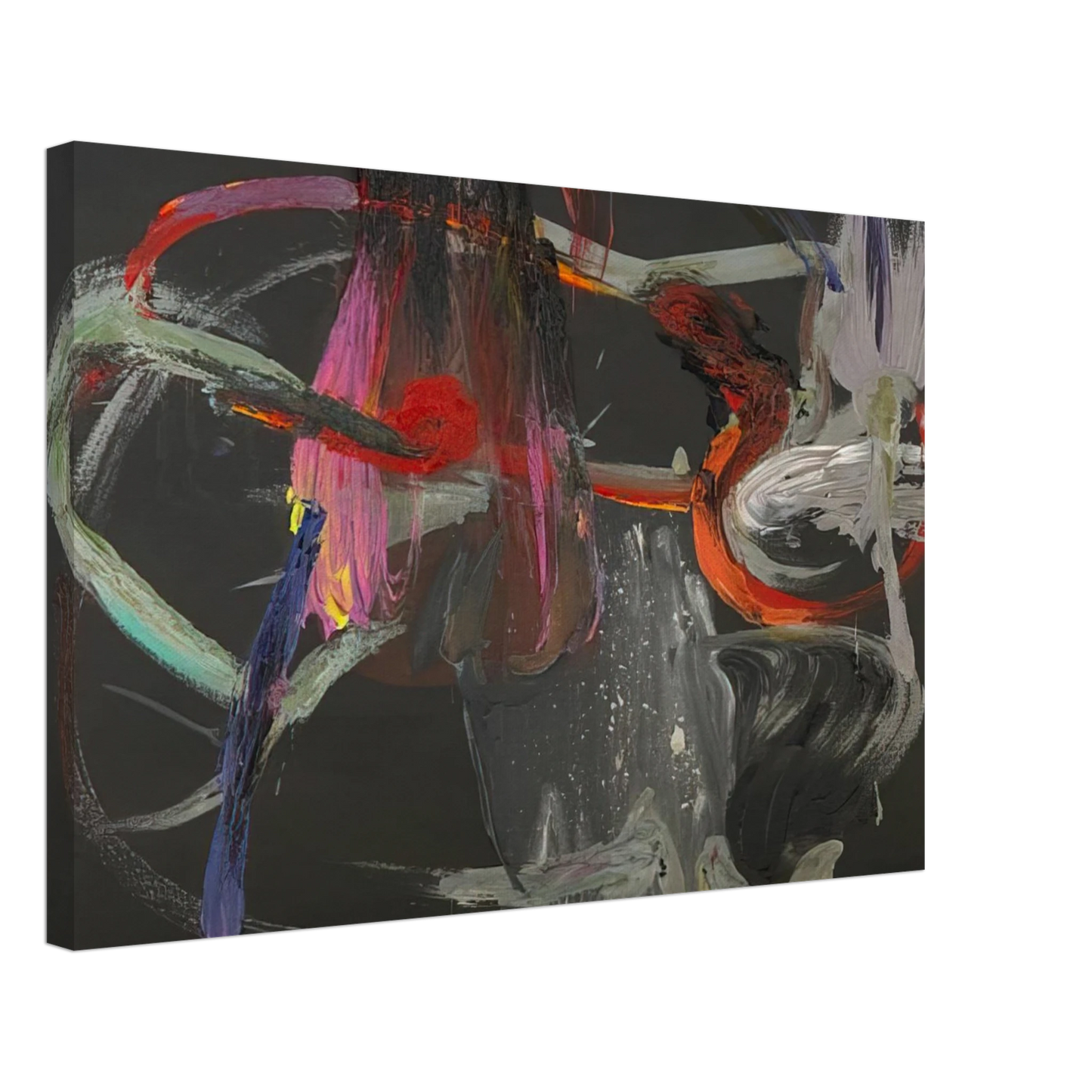 Stephen Mueller - I Saw That #281 - 1984 Canvas - 70x100 cm / 28x40 inches-canvas