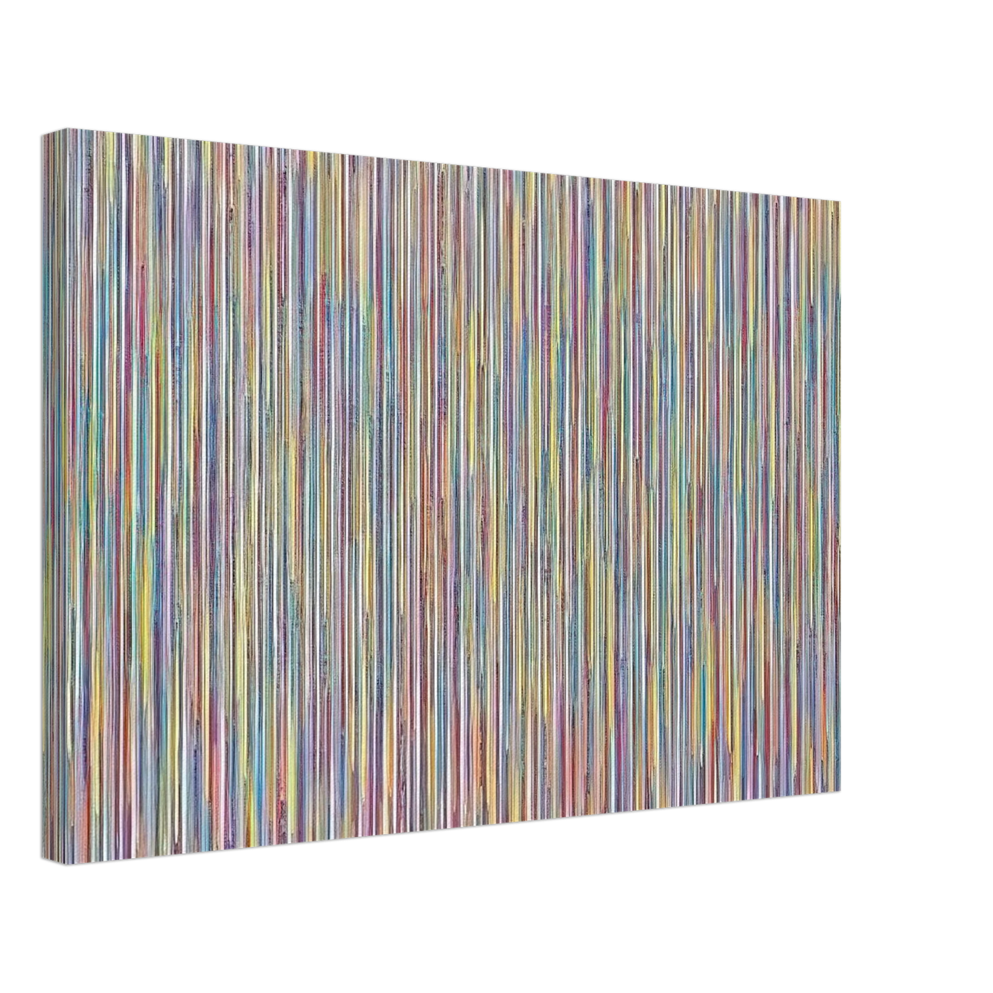 Gene Davis - Monet's Garden - 1980 Canvas - 70x100 cm / 28x40 inches-canvas