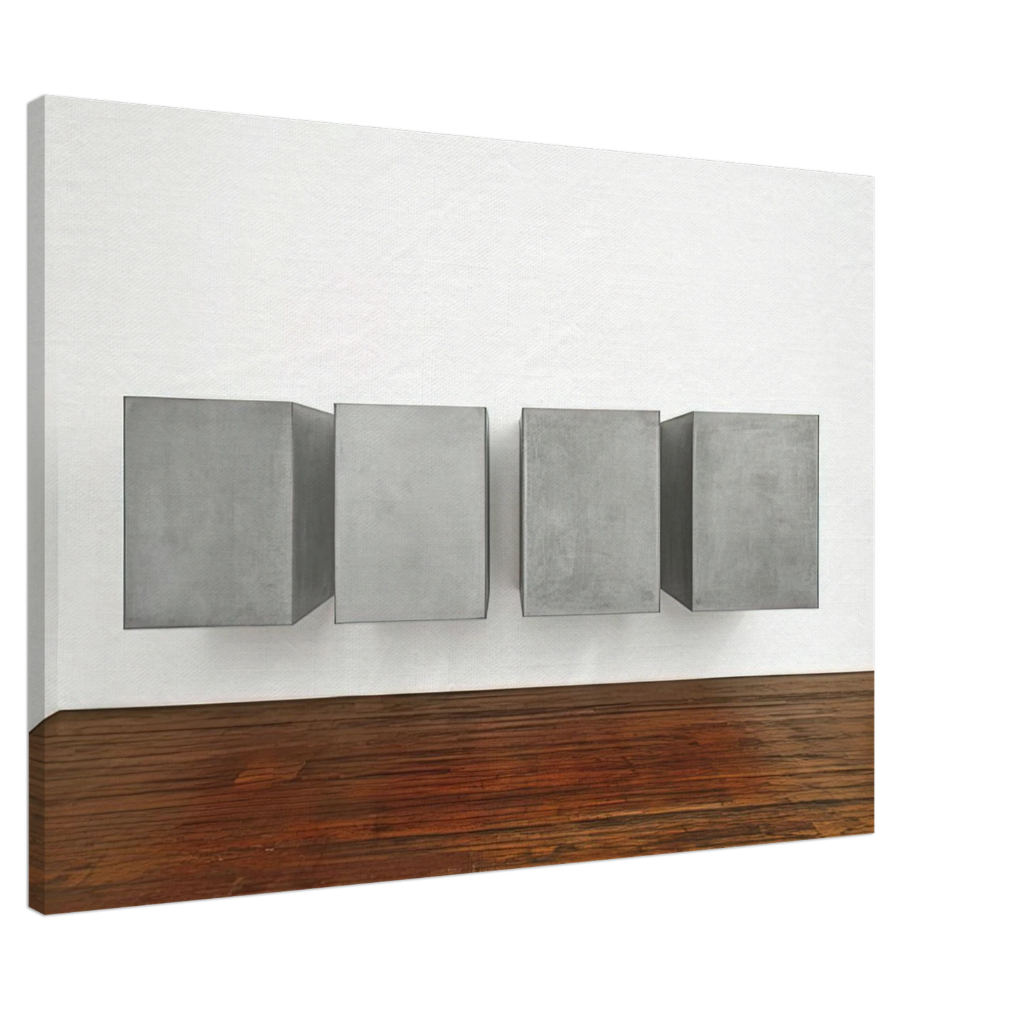 Donald Judd - Untitled - 1988 Canvas - 20x30 cm / 8x12 inches-canvas
