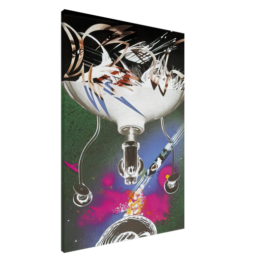 James Rosenquist - Where the Water Goes Canvas - 20x30 cm / 8x12 inches-canvas