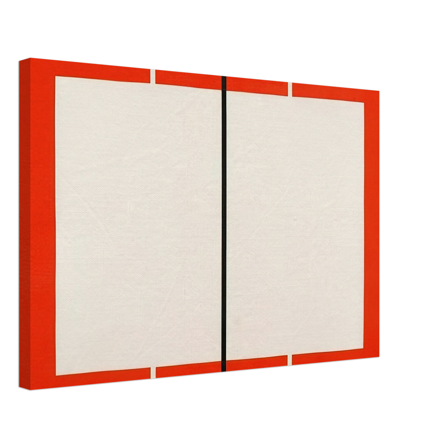 Donald Judd - Untitled S. # 199 - 1990 Canvas - 40x60 cm / 16x24 inches-canvas