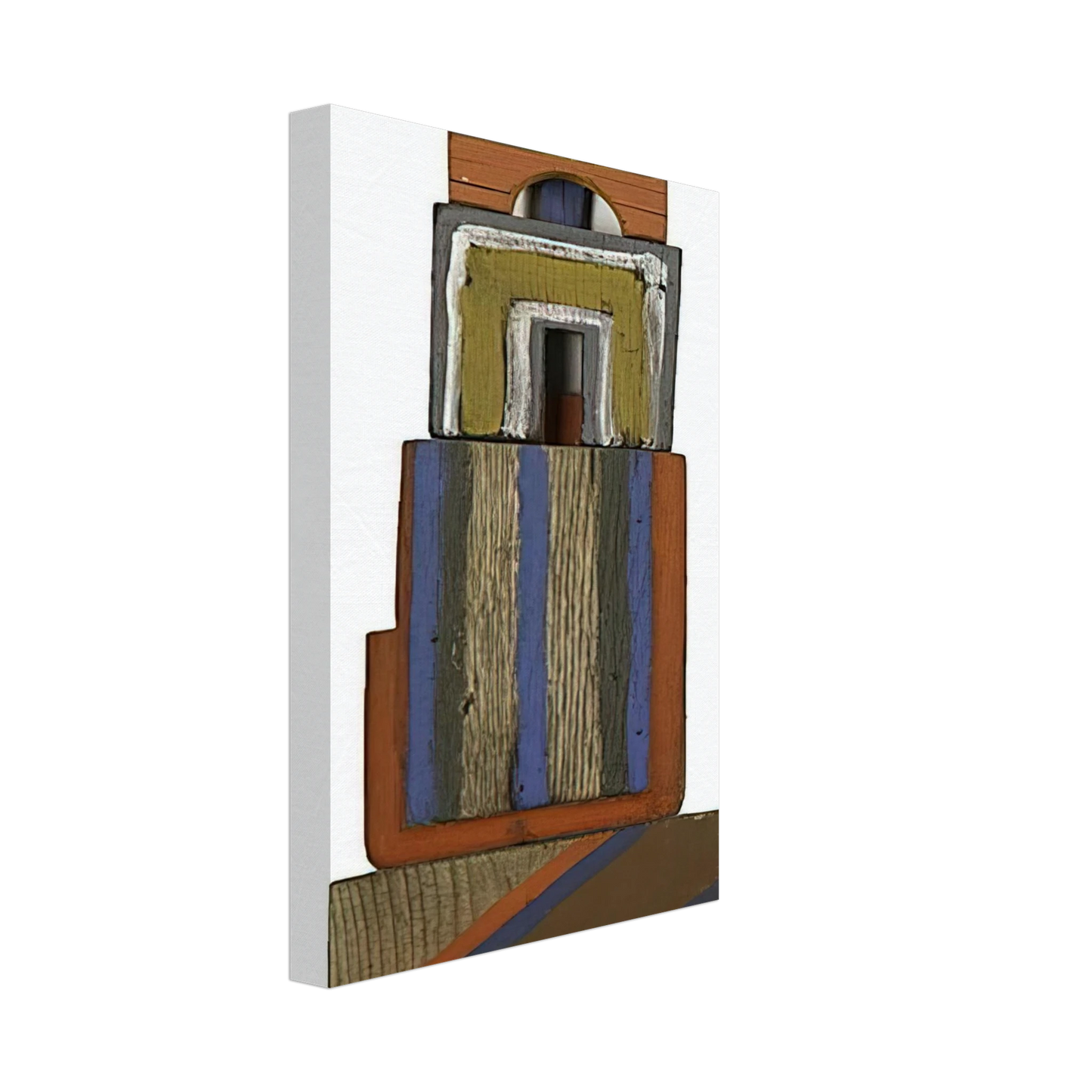 Betty Parsons - The Tower - 1969 Canvas - 70x100 cm / 28x40 inches-canvas