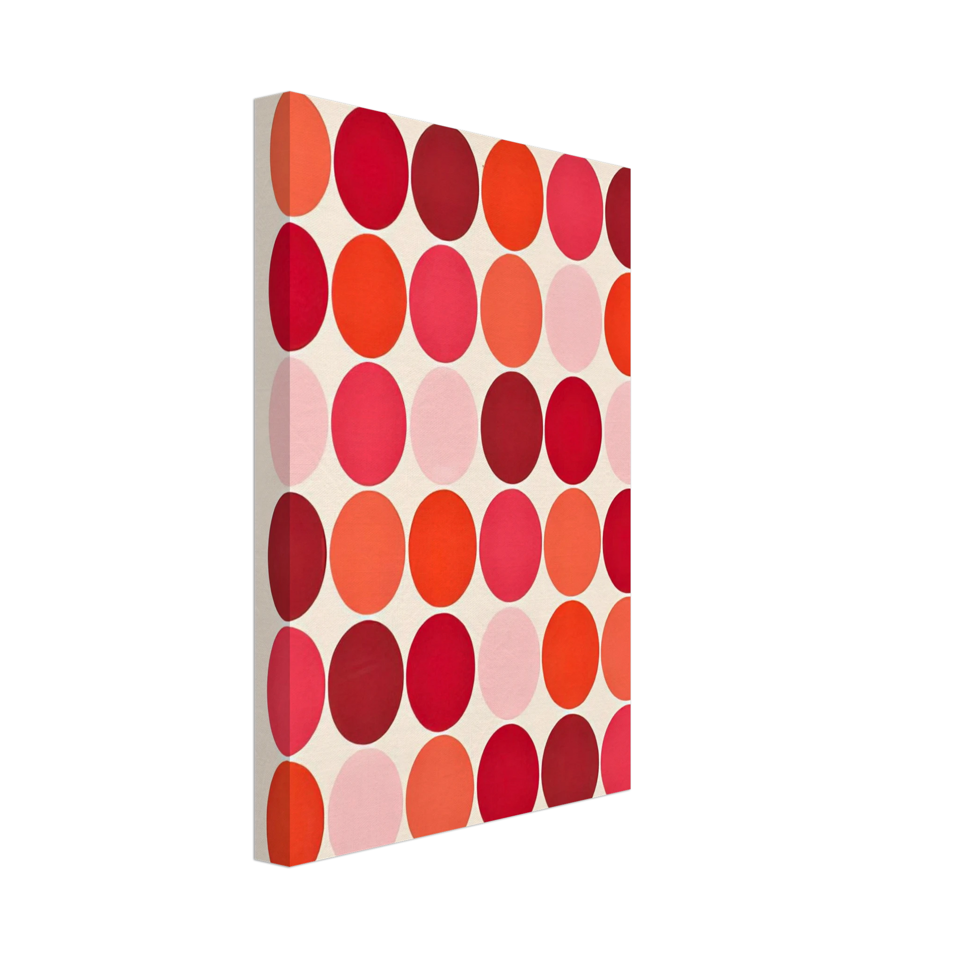 Thomas Downing - Red - 1966 Canvas - 40x60 cm / 16x24 inches-canvas