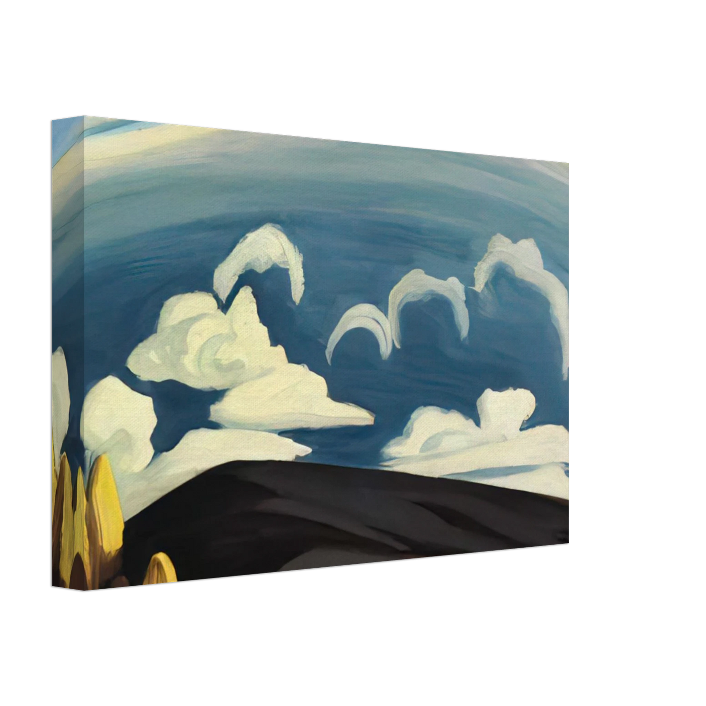 Lawren Harris - Aftermath of Storm - Lake Superior Sketch XXXIV - 1926 Canvas - 70x100 cm / 28x40 inches-canvas