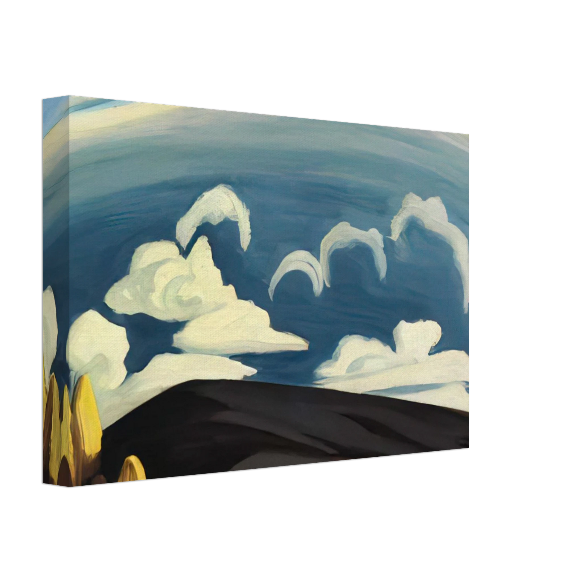 Lawren Harris - Aftermath of Storm - Lake Superior Sketch XXXIV - 1926 Canvas - 70x100 cm / 28x40 inches-canvas