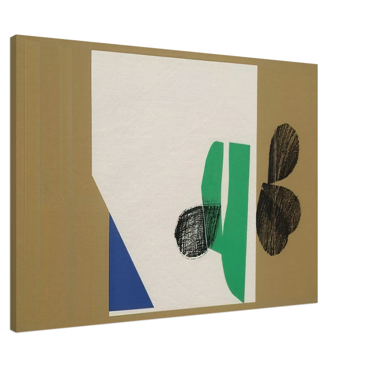 Howard Hodgkin - Enter Laughing - 1964 Canvas - 20x30 cm / 8x12 inches-canvas