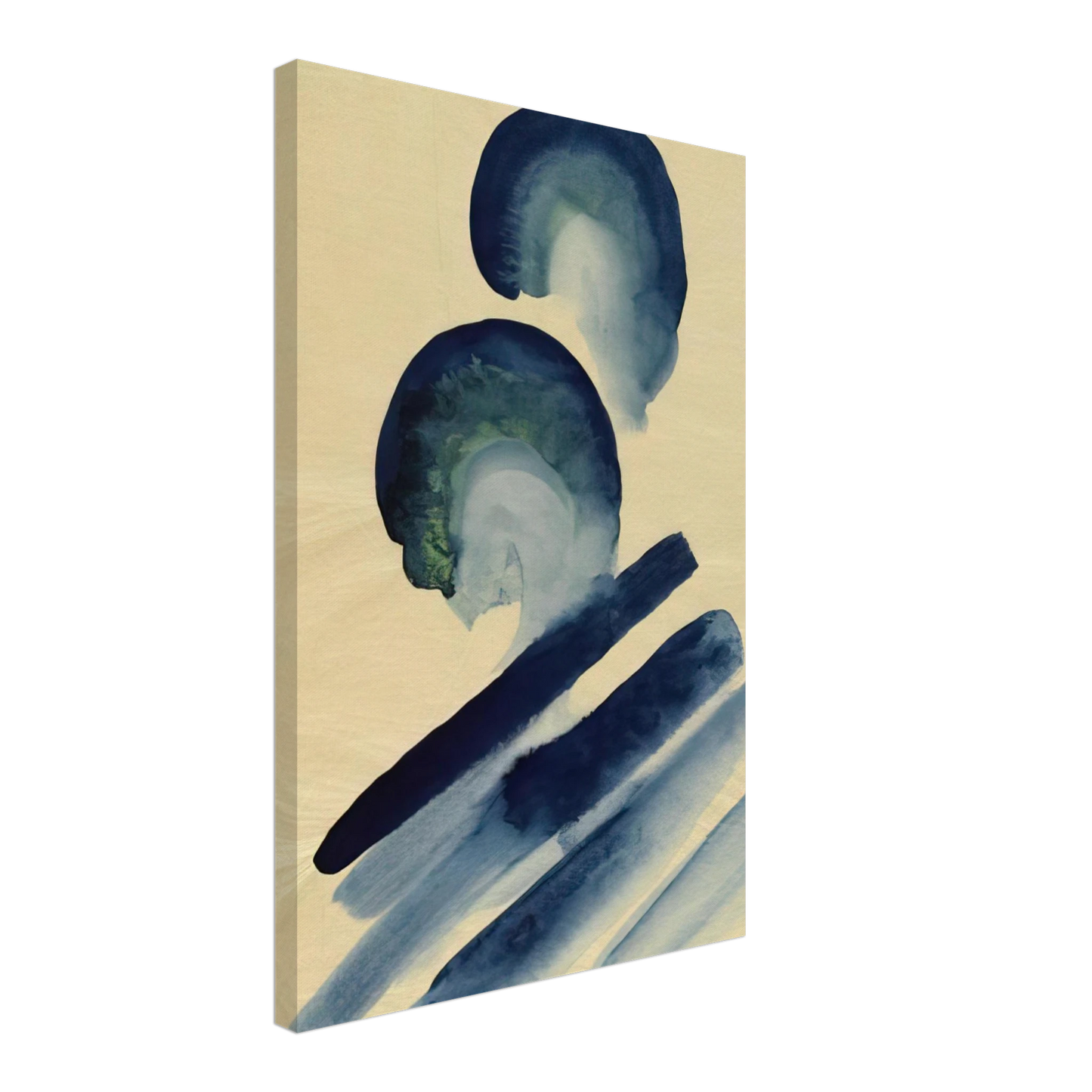 Georgia O'Keeffe - Blue-02 Canvas - 70x100 cm / 28x40 inches-canvas