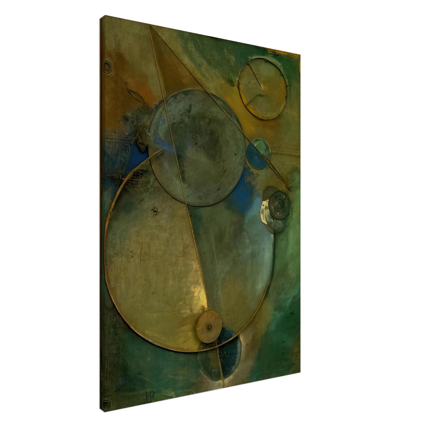 Kurt Schwitters - REVOLVING 1919 Canvas - 20x30 cm / 8x12 inches-canvas