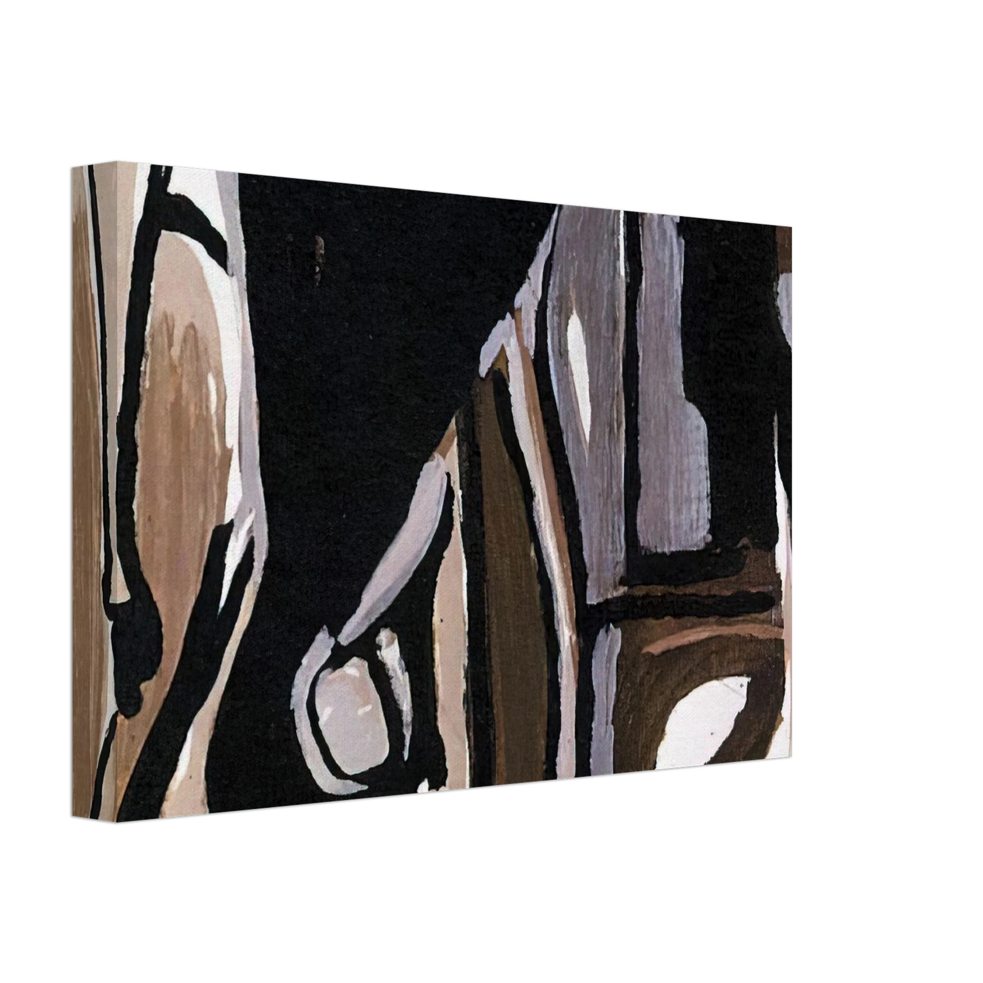 Bram van Velde - Nocturne - 1981 Canvas - 40x60 cm / 16x24 inches-canvas