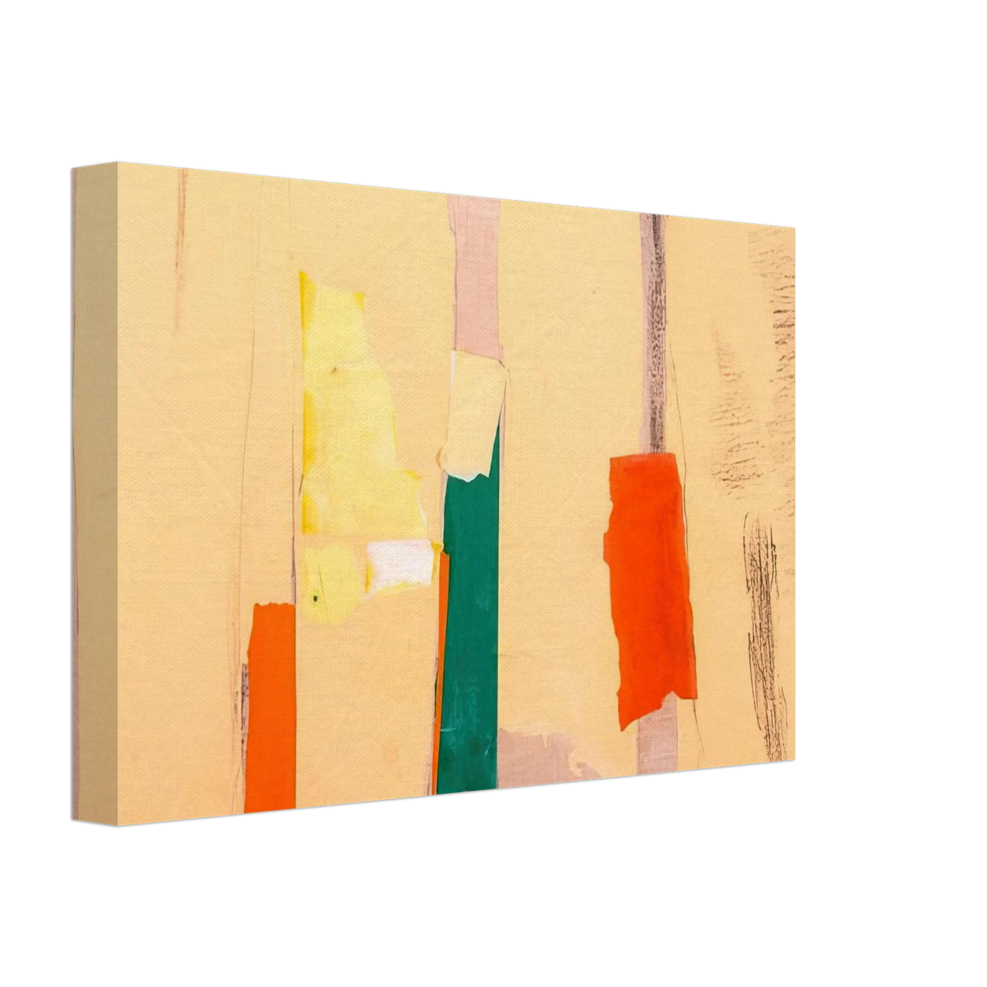 Esteban Vicente - UNTITLED 1998 Canvas - 40x60 cm / 16x24 inches-canvas