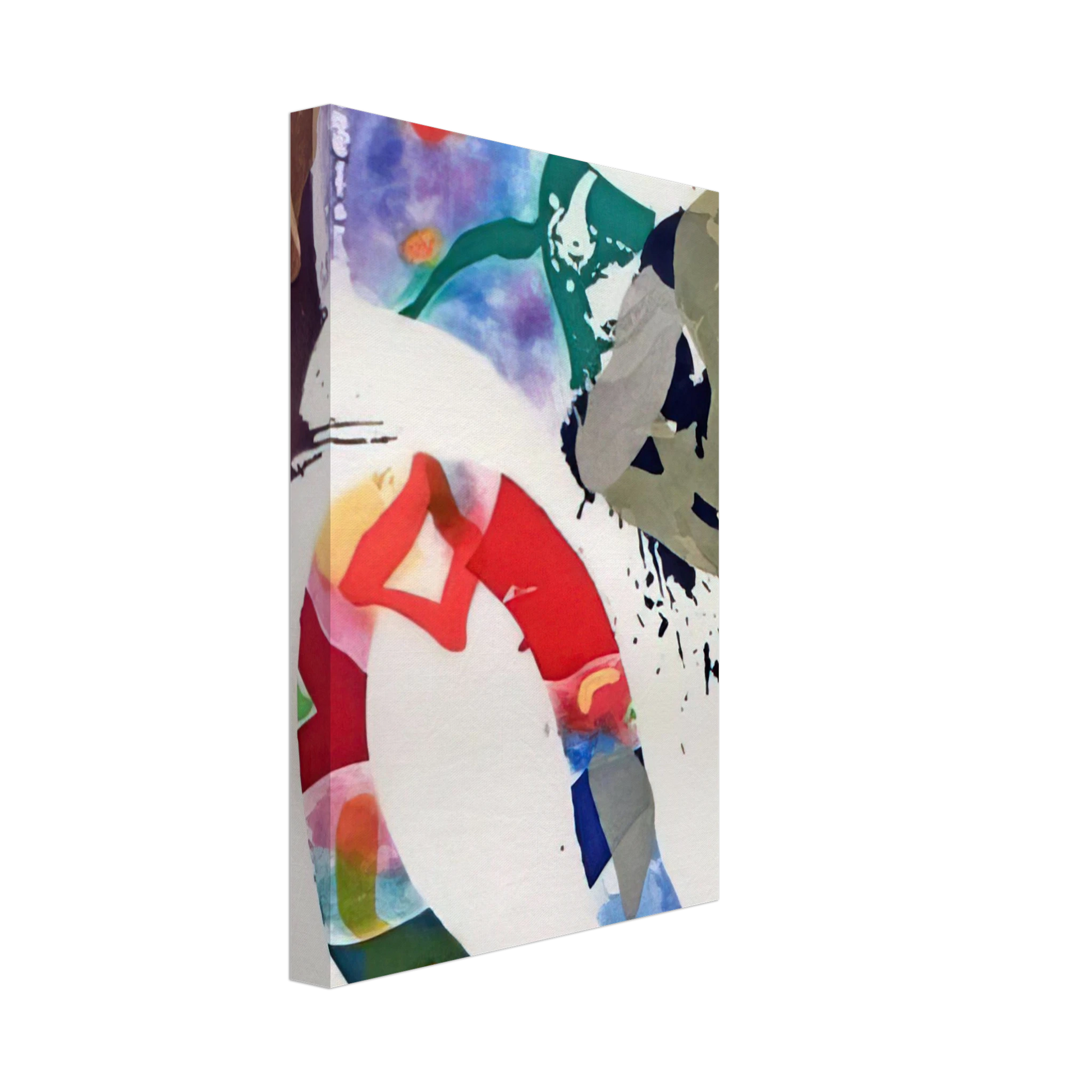 Sam Francis - Untitled  SFE 092  Canvas - 70x100 cm / 28x40 inches-canvas