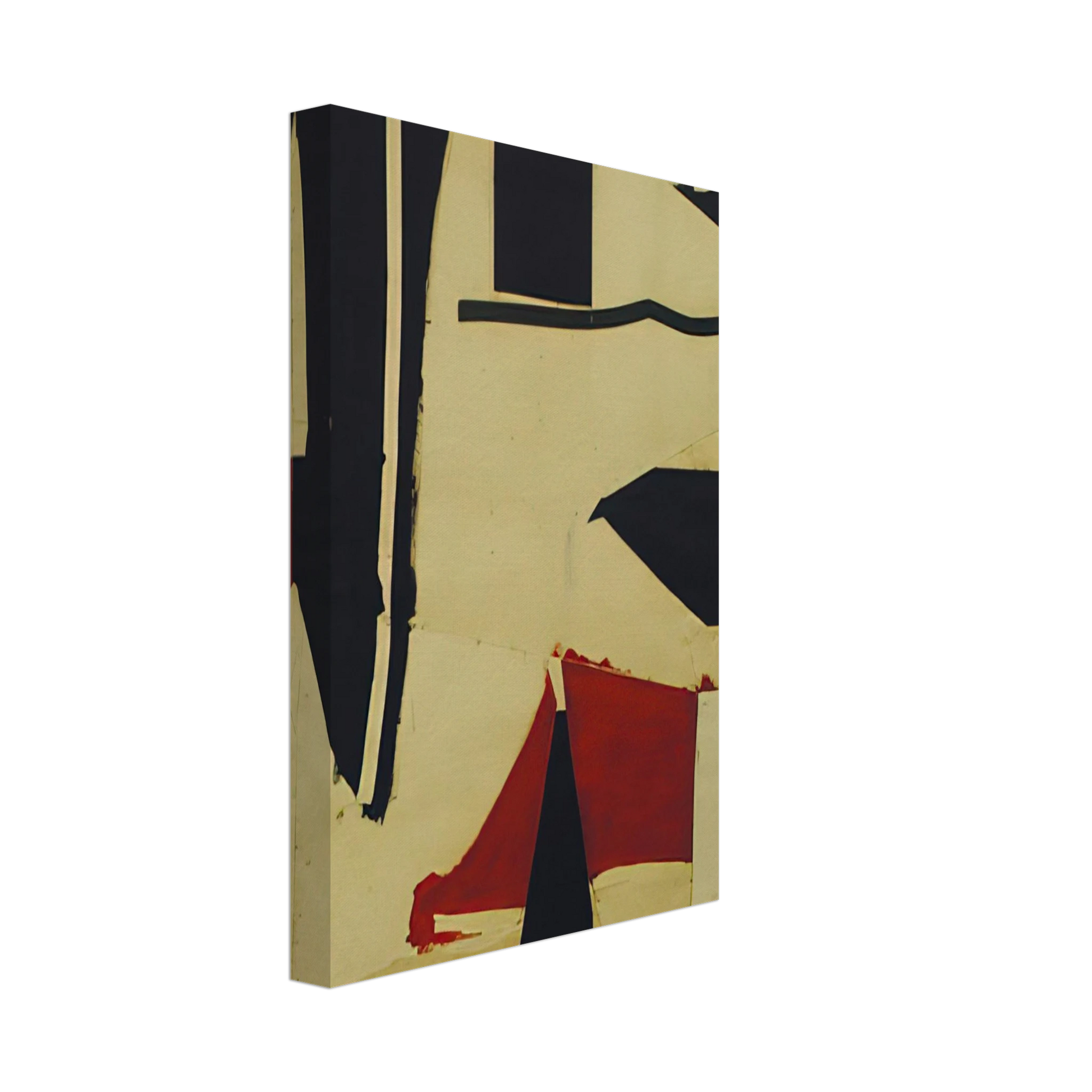 Larry Zox - Banner - 1962 Canvas - 40x60 cm / 16x24 inches-canvas