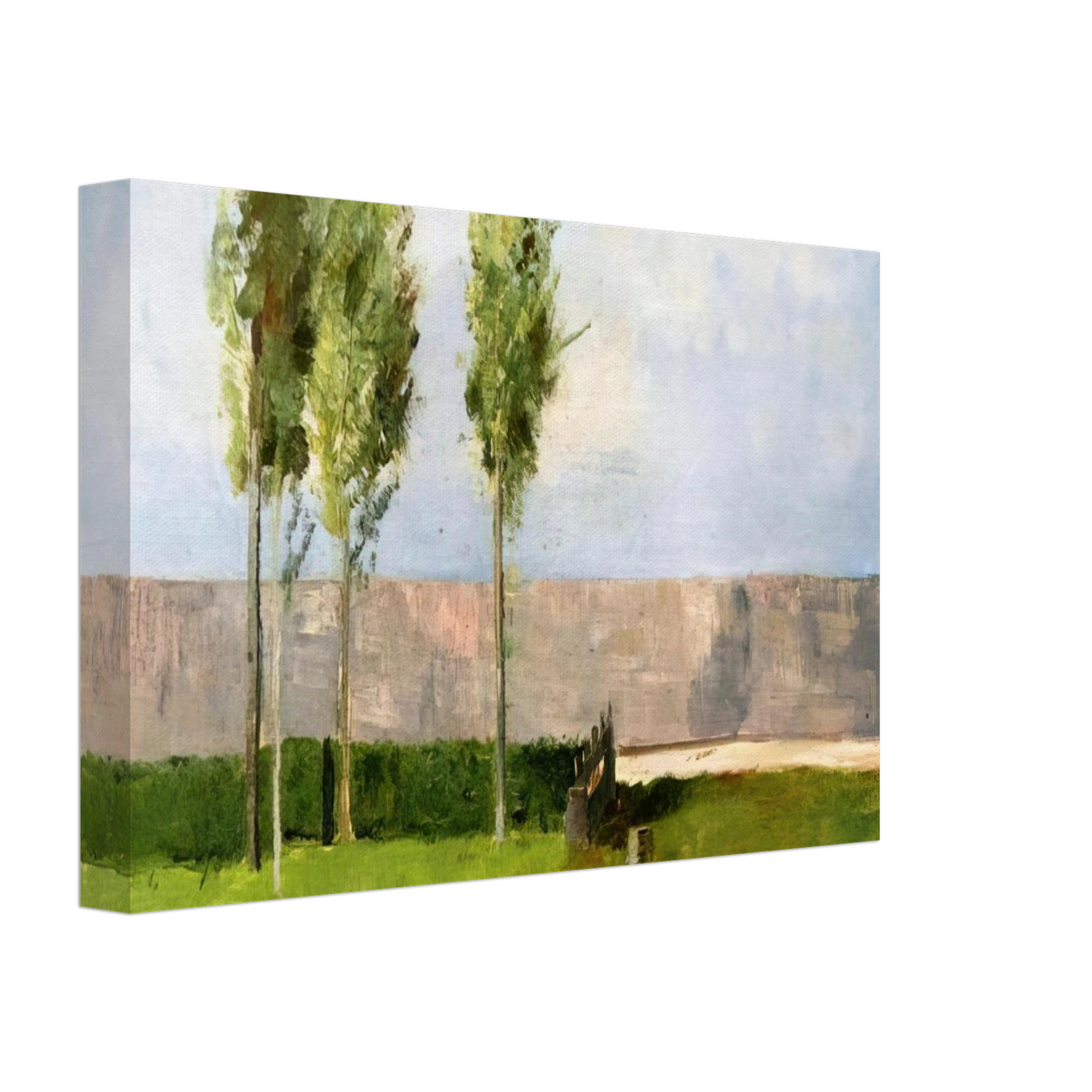 Odilon Redon - THE MEADOW Canvas - 70x100 cm / 28x40 inches-canvas