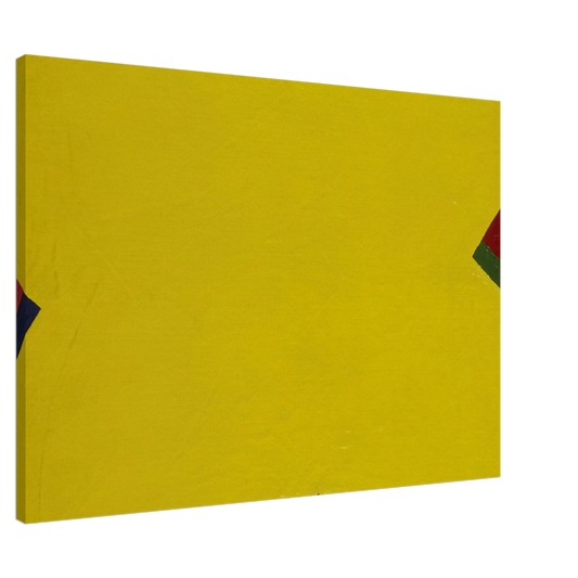 Al Held - Yellow Canvas - 20x30 cm / 8x12 inches-canvas