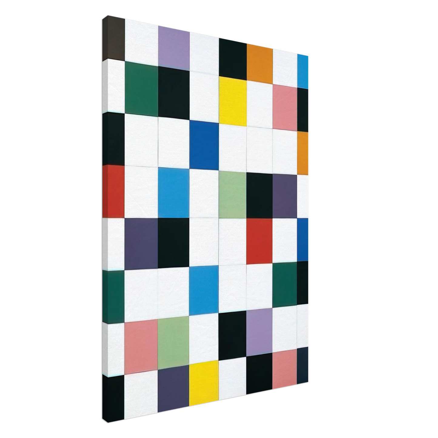 Ellsworth Kelly - Colors for a Large Wall Canvas - 20x30 cm / 8x12 inches-canvas