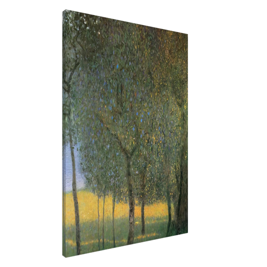 Gustav Klimt - FRUIT TREES 1901 Canvas - 20x30 cm / 8x12 inches-canvas