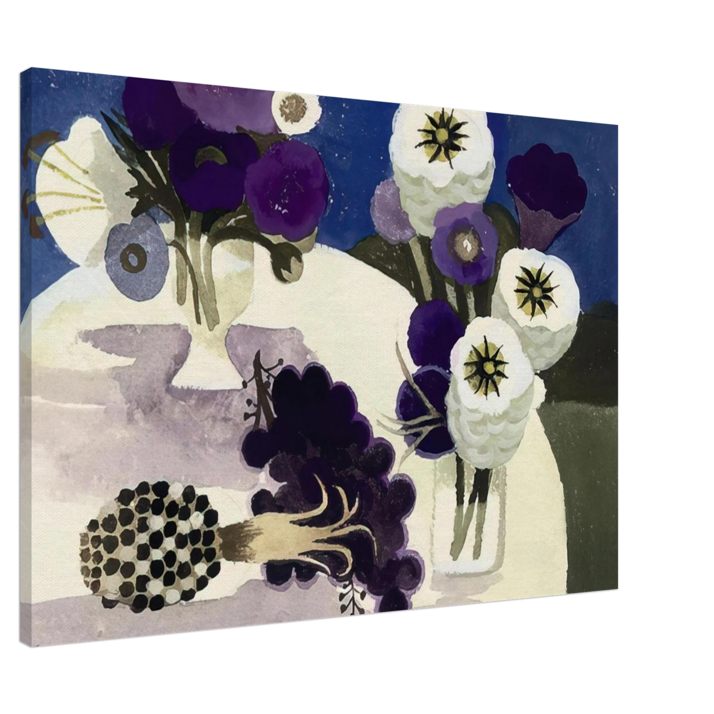 Mary Fedden - Blue - 2006 Canvas - 20x30 cm / 8x12 inches-canvas