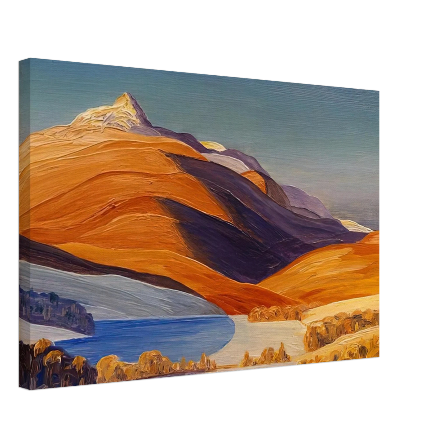 Rockwell Kent - Vermont Study Canvas - 70x100 cm / 28x40 inches-canvas