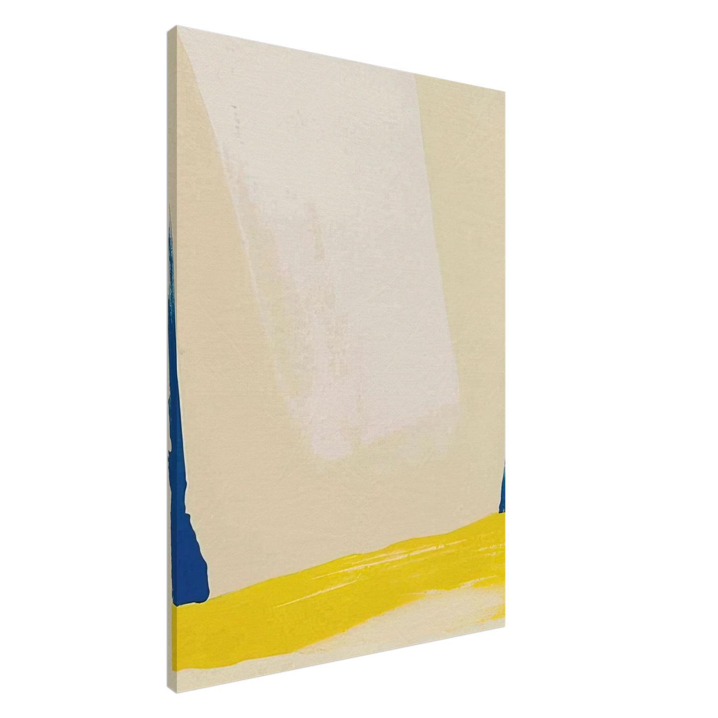 Helen Frankenthaler - White Portal - 1967 Canvas - 20x30 cm / 8x12 inches-canvas
