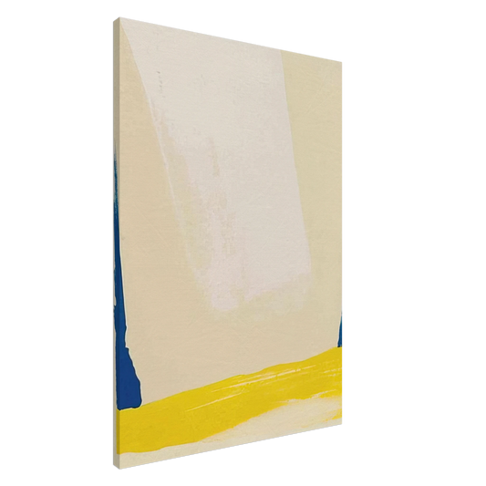 Helen Frankenthaler - White Portal - 1967 Canvas - 20x30 cm / 8x12 inches-canvas