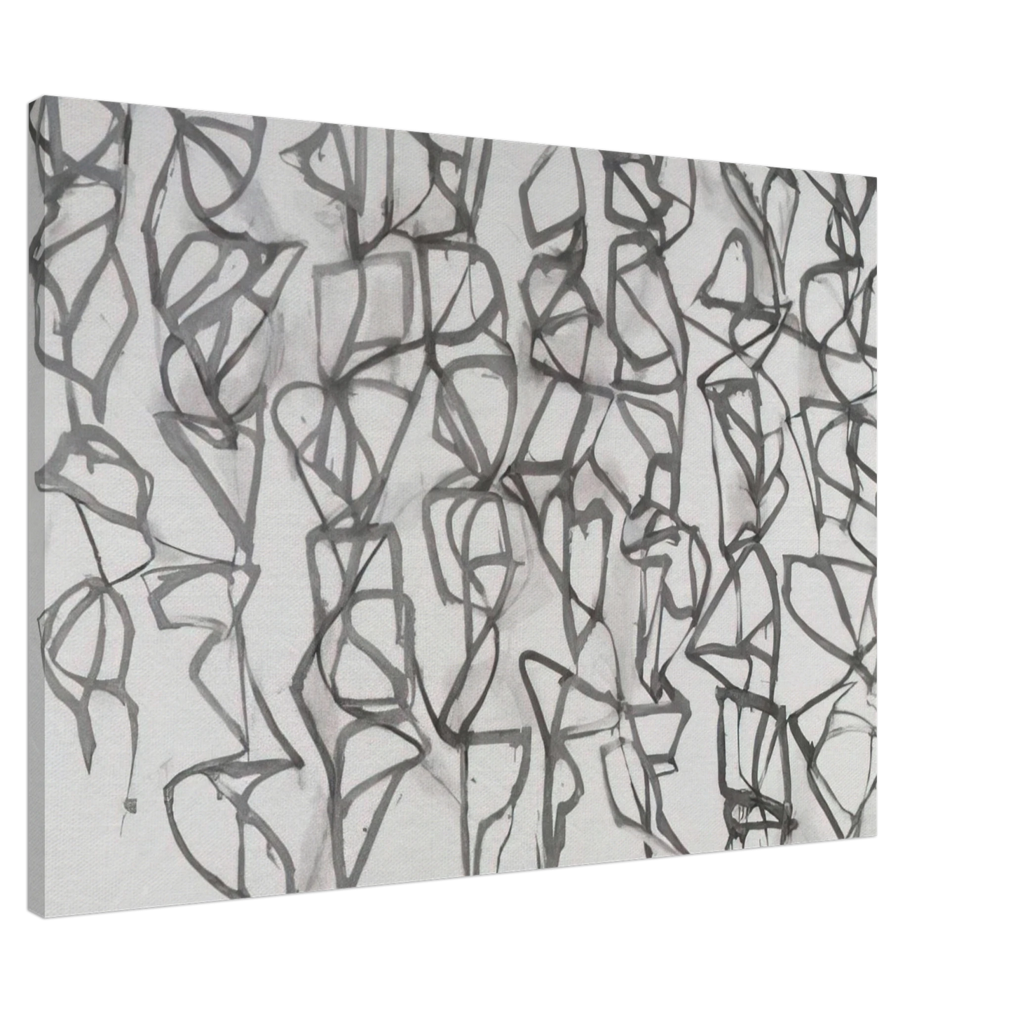 Brice Marden - Cold Mountain I Path - 1989 Canvas - 20x30 cm / 8x12 inches-canvas