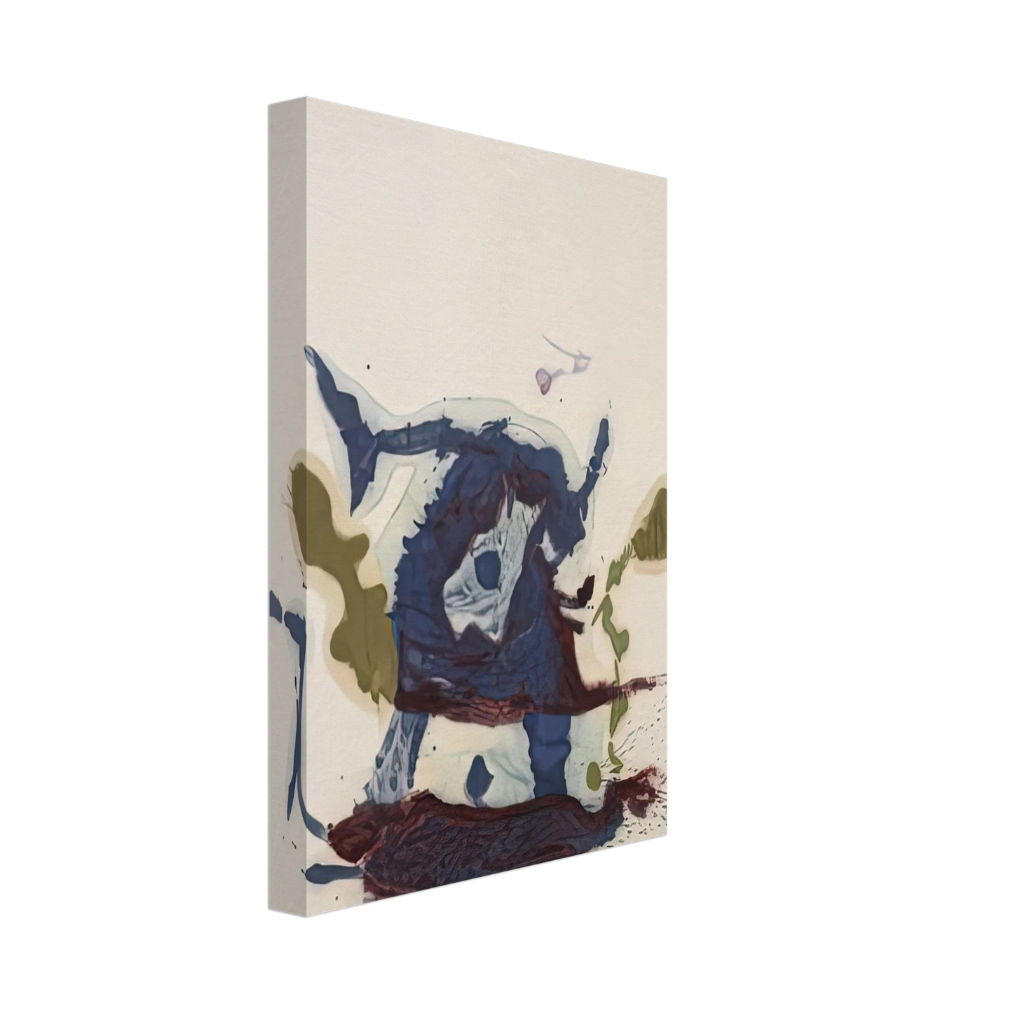 Helen Frankenthaler - Vessel, 1961- Canvas - 70x100 cm / 28x40 inches-canvas