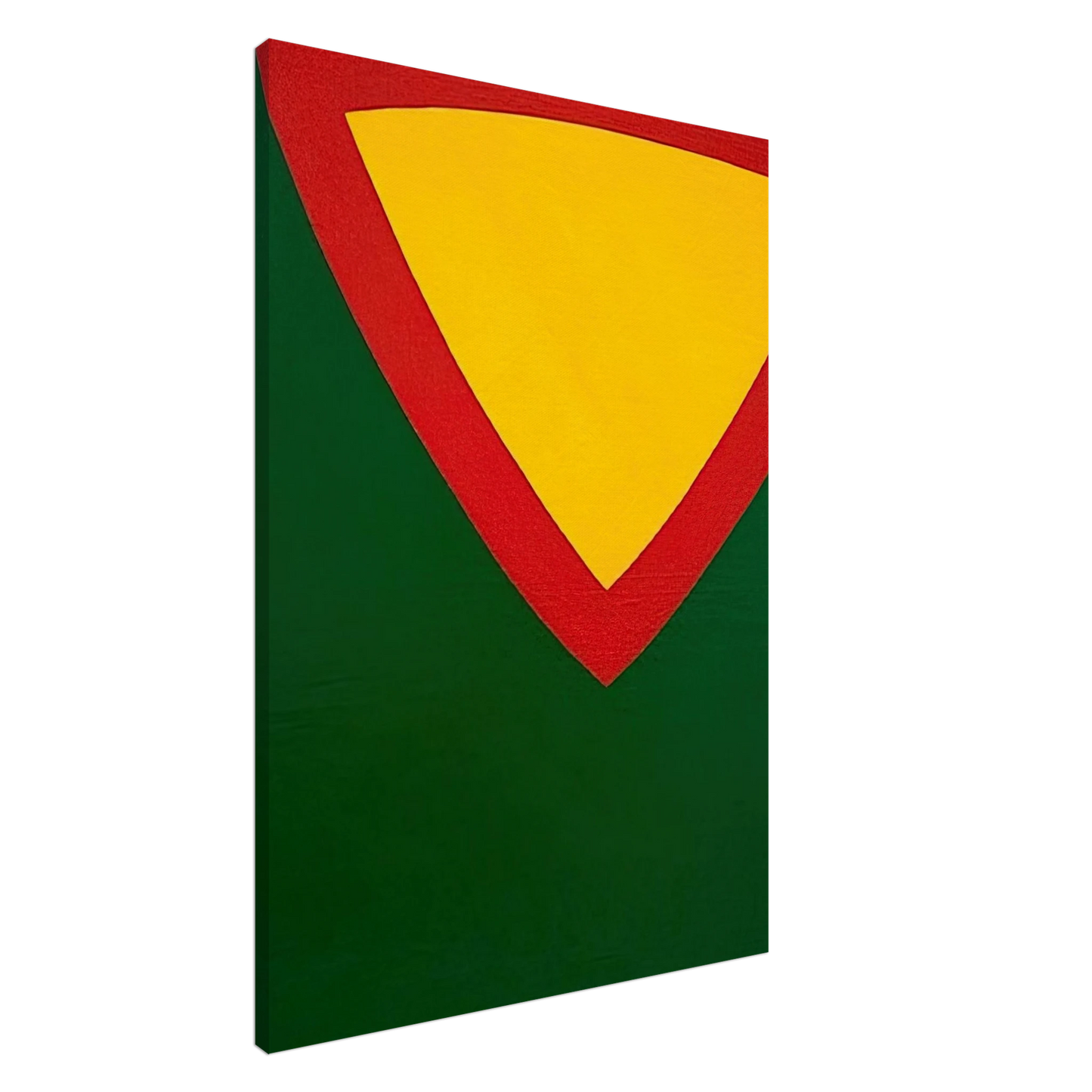 Al Held - Purple Triangle Canvas - 20x30 cm / 8x12 inches-canvas