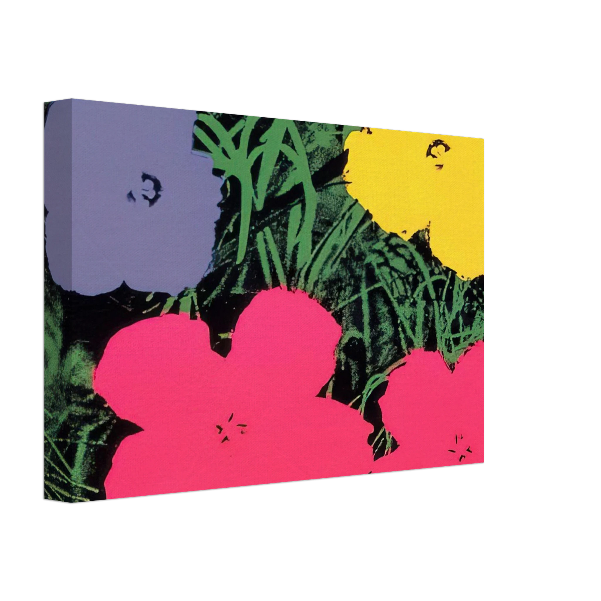 Andy Warhol - Flowers Canvas - 70x100 cm / 28x40 inches-canvas