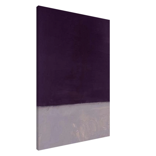Mark Rothko - Untitled Black and Gray - 1970 Canvas - 20x30 cm / 8x12 inches-canvas