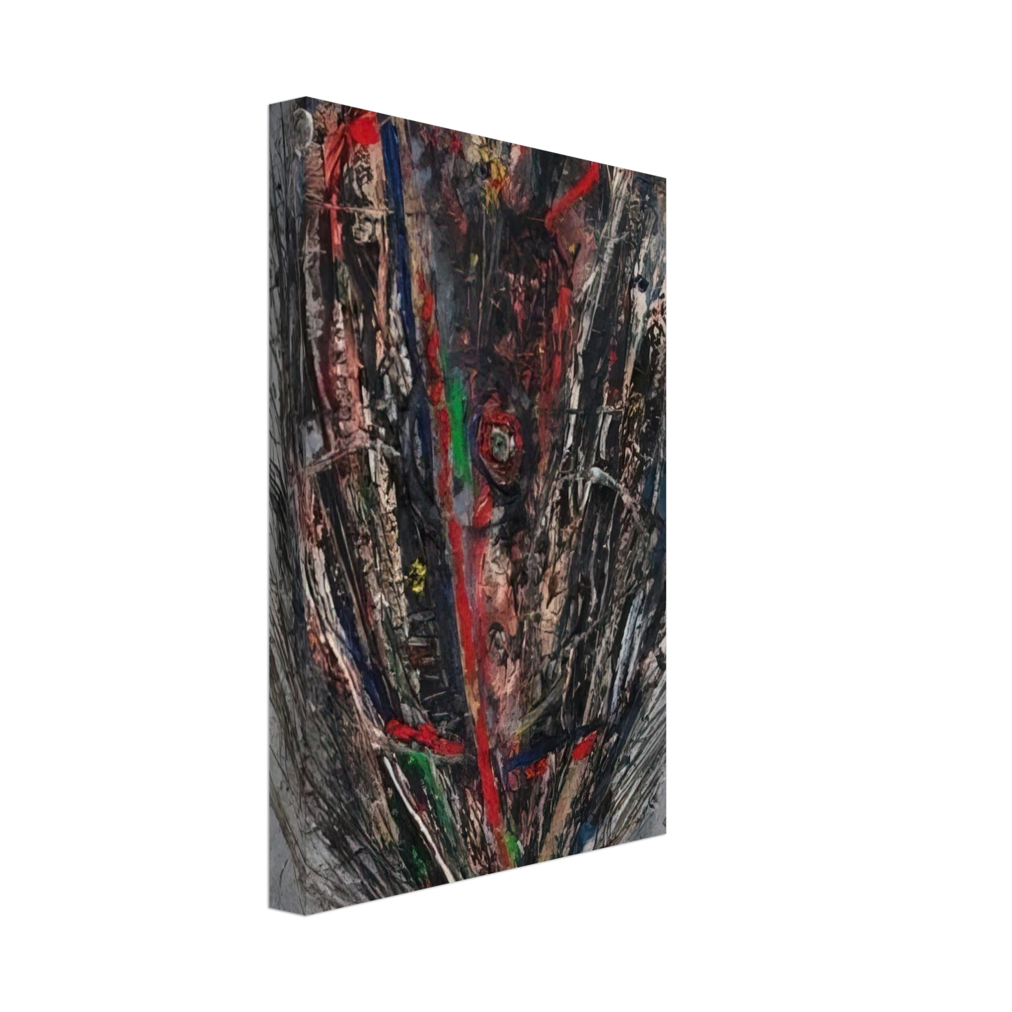 Wols - La flamme - 1947 Canvas - 70x100 cm / 28x40 inches-canvas