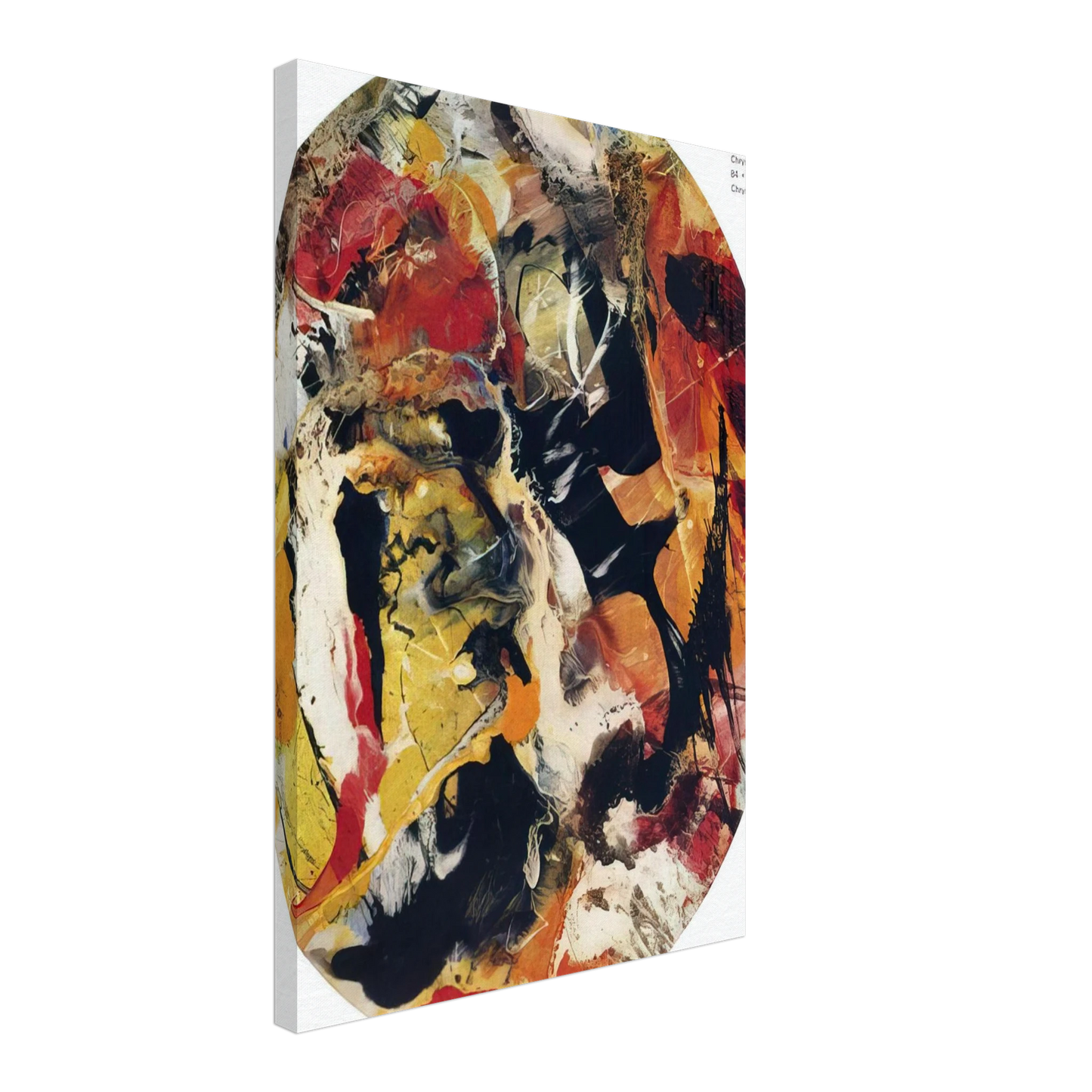 Paul Jenkins - Pawnee - 1958 Canvas - 40x60 cm / 16x24 inches-canvas