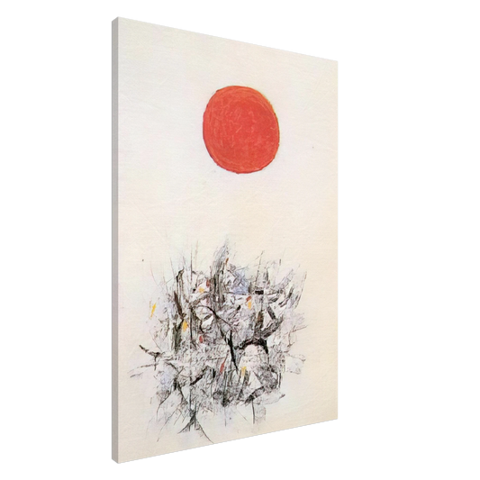 Adolph Gottlieb - Brink - 1959 Canvas - 20x30 cm / 8x12 inches-canvas