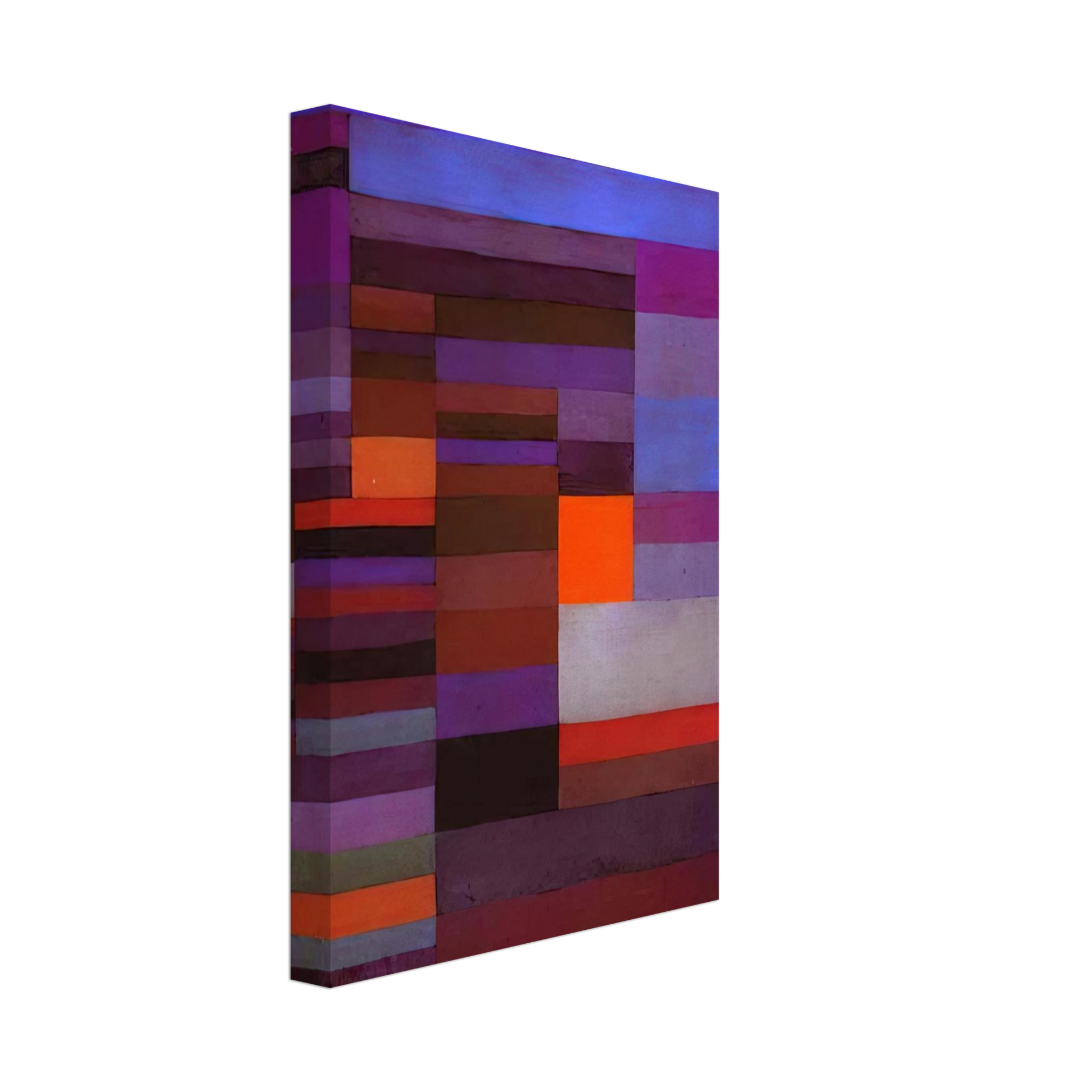 Paul Klee - FIRE EVENING 1929 Canvas - 40x60 cm / 16x24 inches-canvas