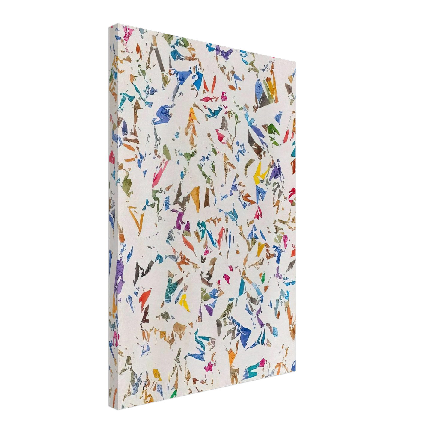 Simon Hantai - Blanc - 1974 Canvas - 70x100 cm / 28x40 inches-canvas