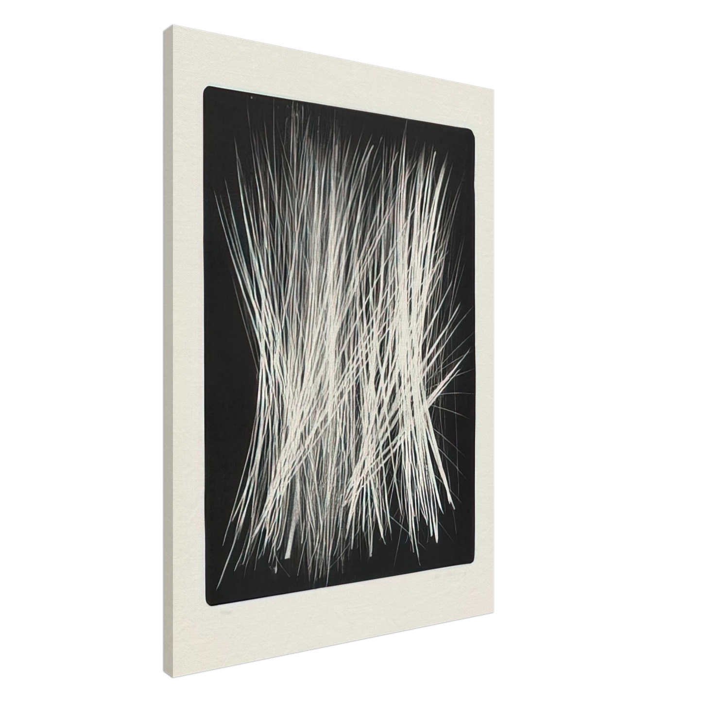 Hans Hartung - Untitled L 102 - 1963 Canvas - 20x30 cm / 8x12 inches-canvas