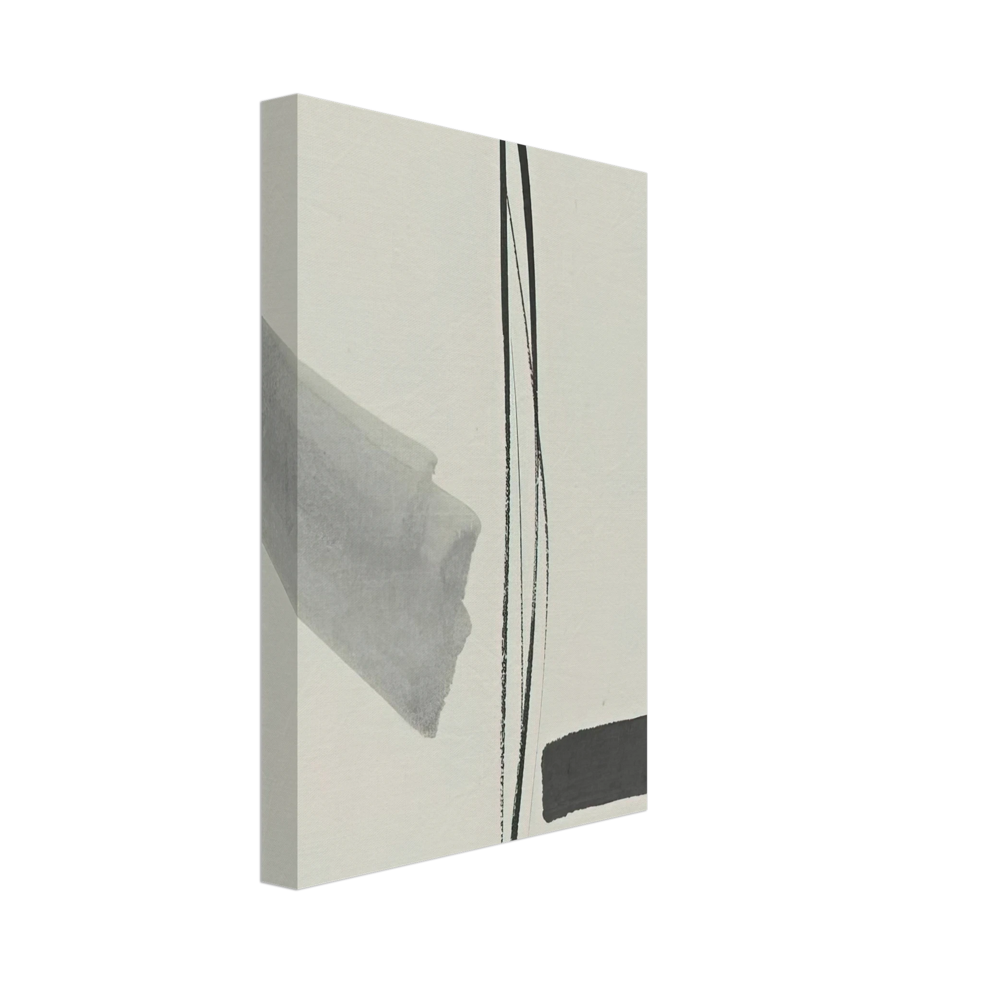 Toko Shinoda - Untitled - Abstract Expressionism Canvas - 40x60 cm / 16x24 inches-canvas