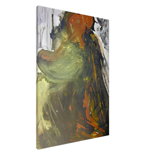 Salvador Dali - PLANCTUS DAVID IN MORTEM SAUL 1967 Canvas - 20x30 cm / 8x12 inches-canvas