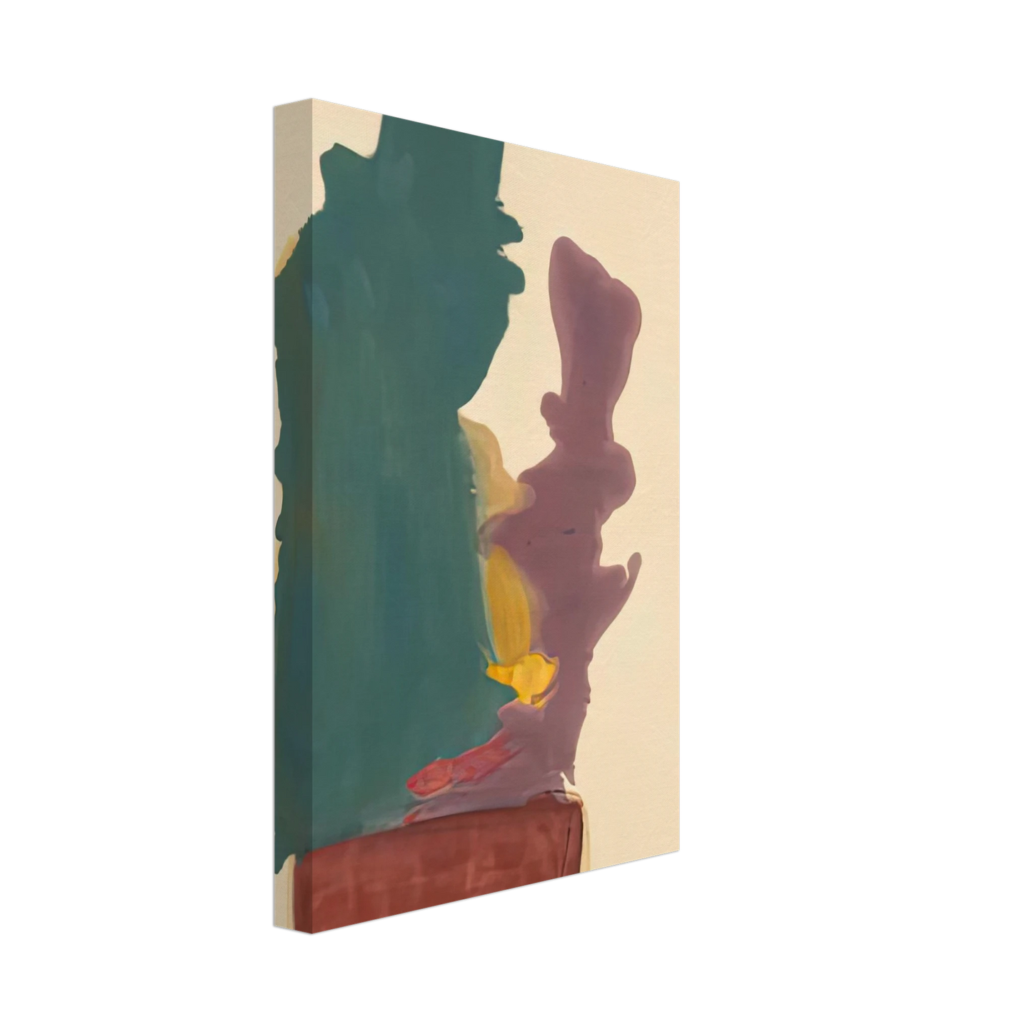 Helen Frankenthaler - Evil Spirit, 1963- Canvas - 70x100 cm / 28x40 inches-canvas